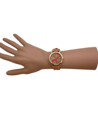 Multi Cork Style Strap Women Watch