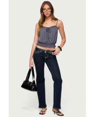 Women's Ripley Tie Front Tank Top