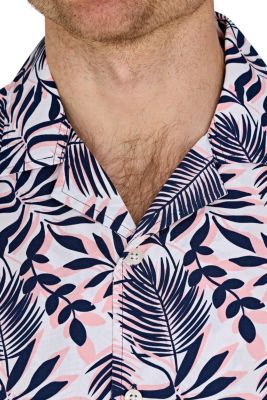 Men's Short Sleeve Large Fern Shirt