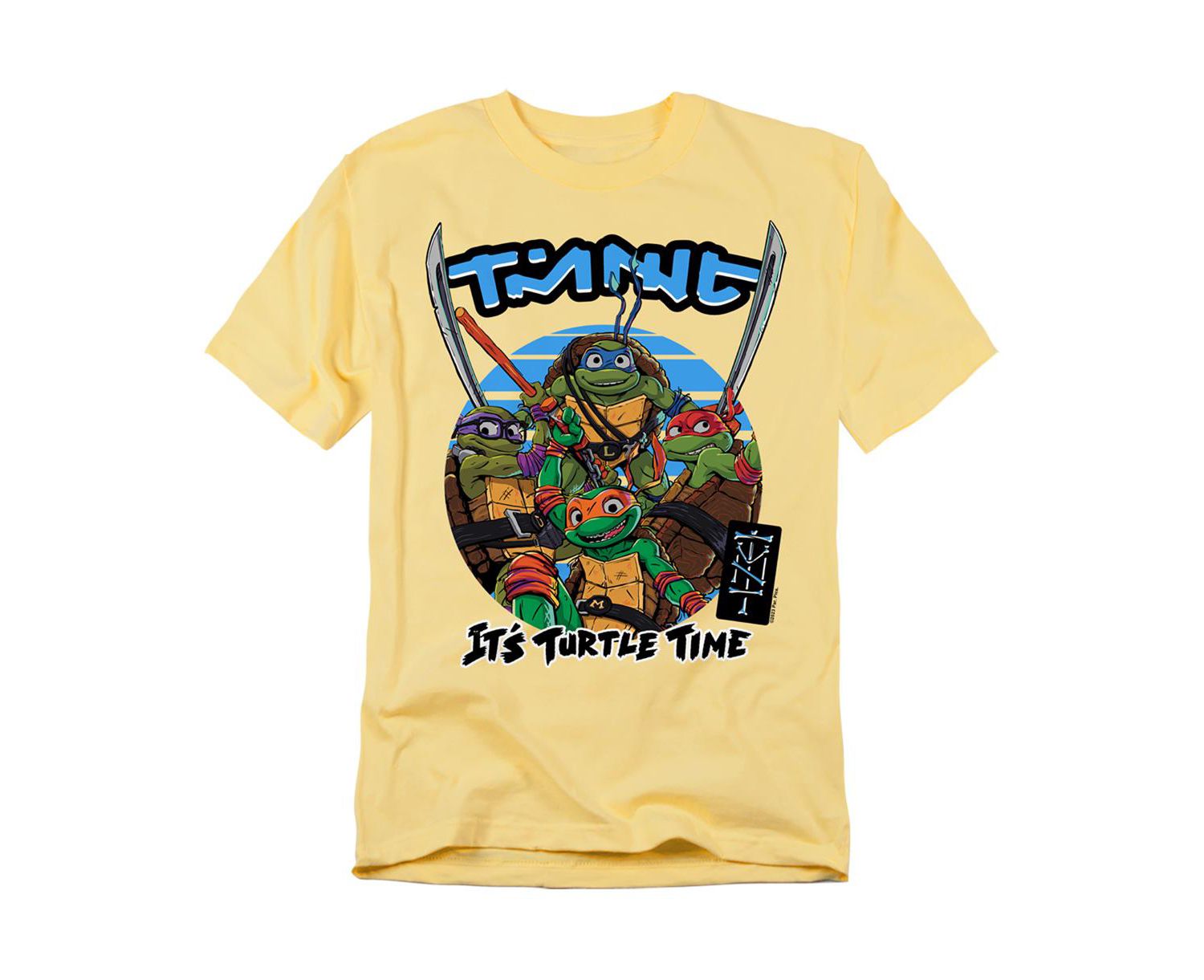 Big & Tall TMNT Mutant Mayhem Sundown Group T-Shirt