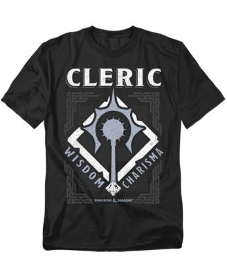 Big & Tall Dungeons Dragons Cleric Wisdom Charisma T-Shirt