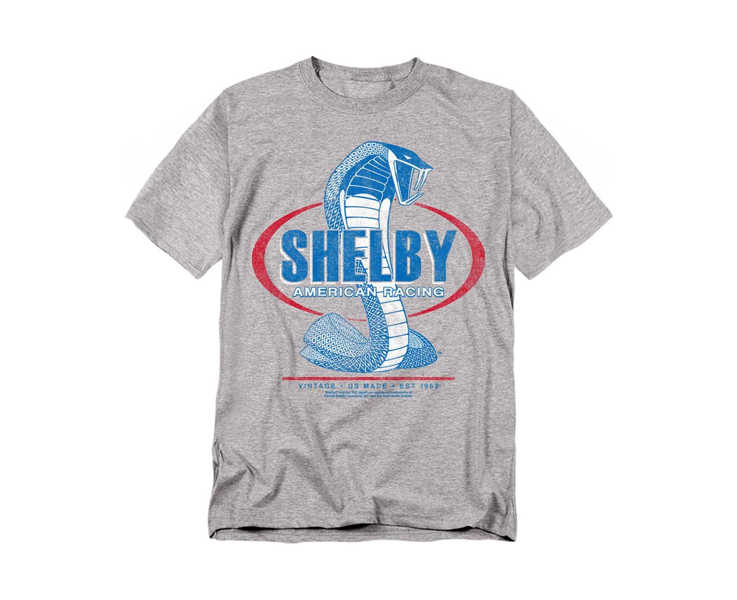 Big & Tall Carroll Shelby American Racing T-Shirt