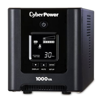 OR1000PFCLCD 1000VA/700W PFC Sinewave Mini-Tower UPS, 8x NEMA 5-15R