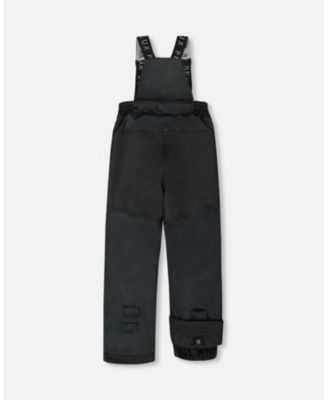 Toddler Boys Two-Piece Play Snowsuit with Gradient Jacket Black - Toddler|Child