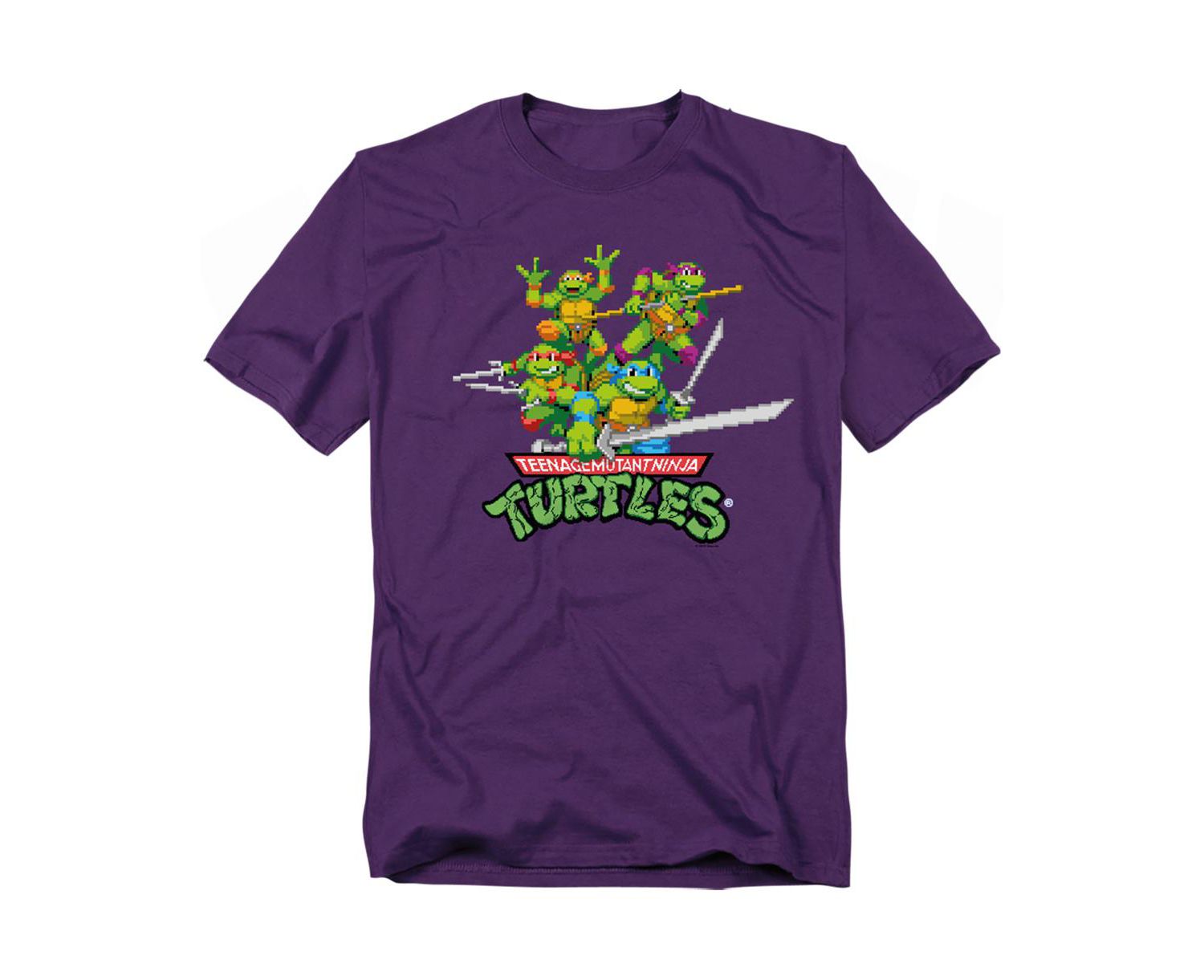 Big & Tall TMNT Retro Arcade T-Shirt