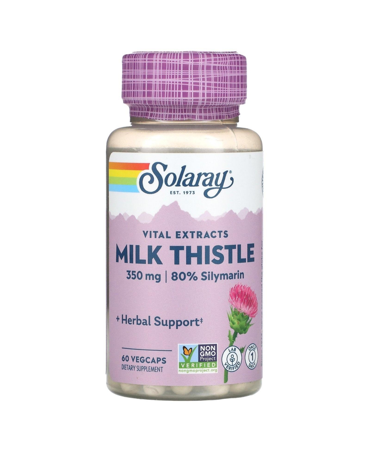 Solaray Milk Thistle Vital Extracts - 60 VegCaps