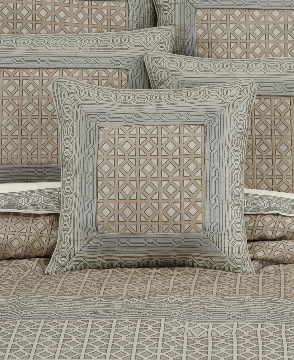 J Queen New York Alaro Square Decorative Pillow, 20" x 20"