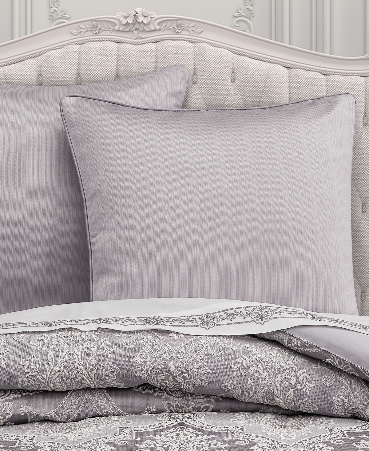 J Queen New York Mary Plush Stripe Sham, European