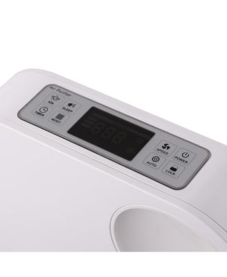 OVAL AIR H13 HEPA 5-in-1 Air Purifier with 600 sq. ft. Coverage for Allergy and Odor Reduction