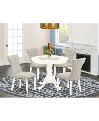 Dining Room Set Linen White