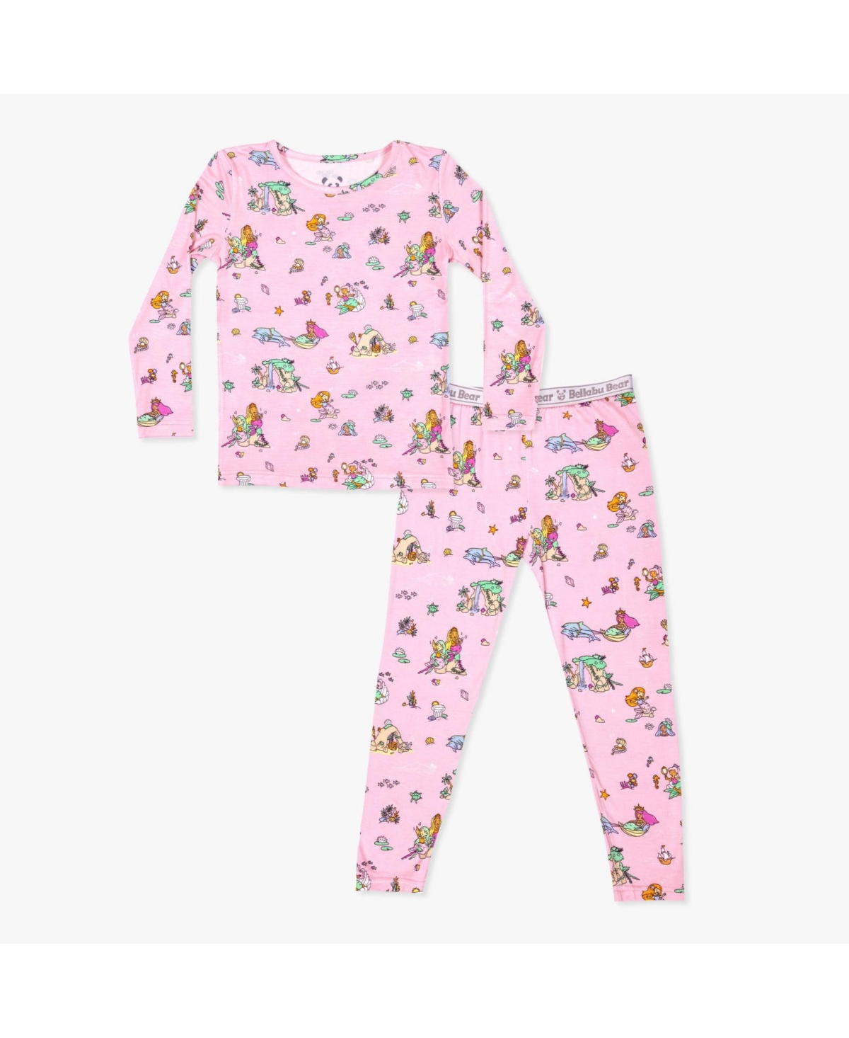 Bellabu Bear Kids' Friends You're My Lobster Set Of 2 Piece Pajamas In Pink