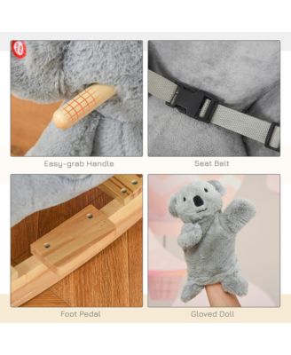 Kids Ride-On Rocking Horse Toy for Children 18-36 Months, Koala