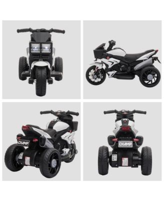 3-Wheel Kids Ride On Motorcycle W/ High-Traction Wheels,