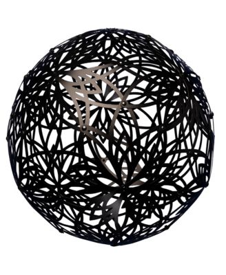 18" Solar - Lotus - Black