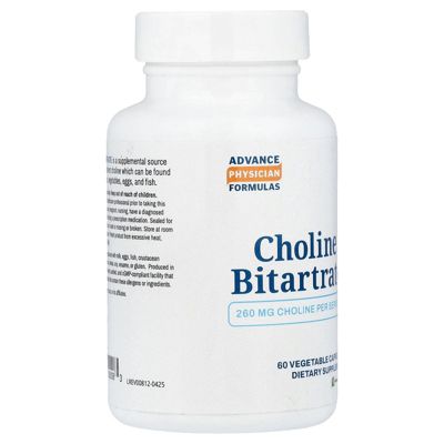 Choline Bitartrate  260 mg  -  60 Capsules