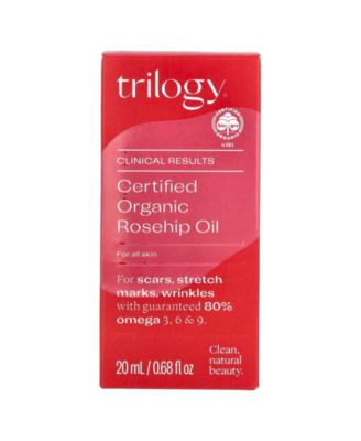 Certified Organic Rosehip Oil  -  0.68 fl oz (20 ml)