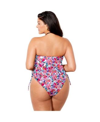 Women's Bandeau Adjustable One Piece