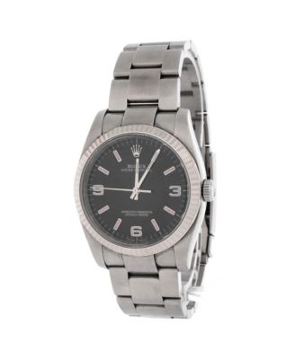 Oyster Perpetual Datejust Automatic Watch in Stainless Steel and White Gold 36mm