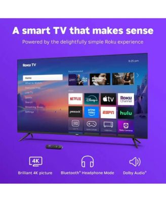  55"  LED  4K  Smart TV