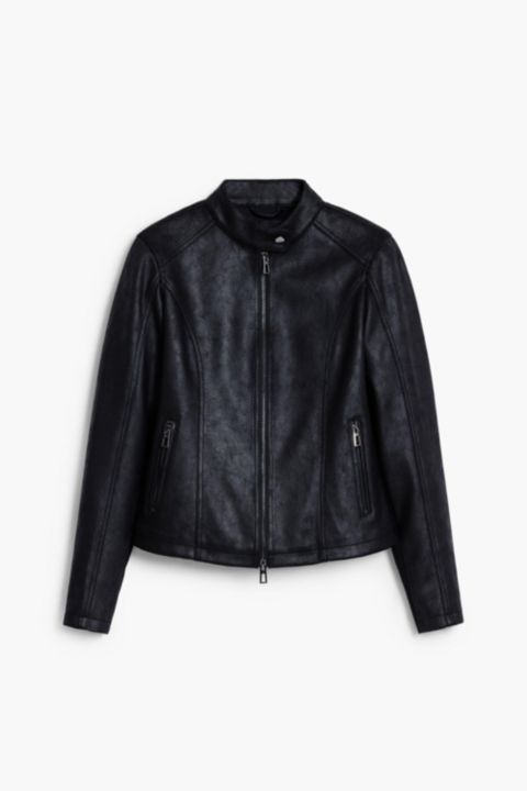Женские куртки Desigual Women's Combined faux leather jacket