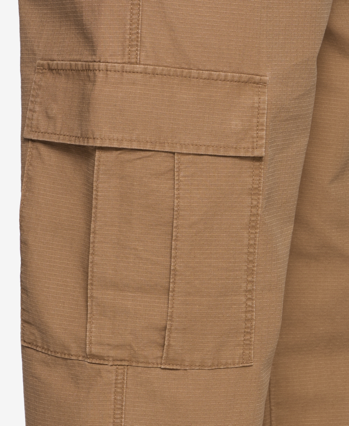 Lazer Men's Loose Fit Cargo Pants In Brown