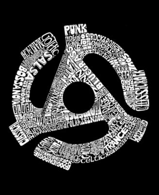 Plus Size Record Adapter Word Art Tank Top