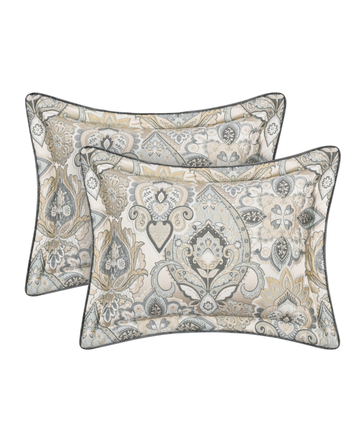 J Queen New York Annabelle Damask 4-pc. Comforter Set, King In Blue