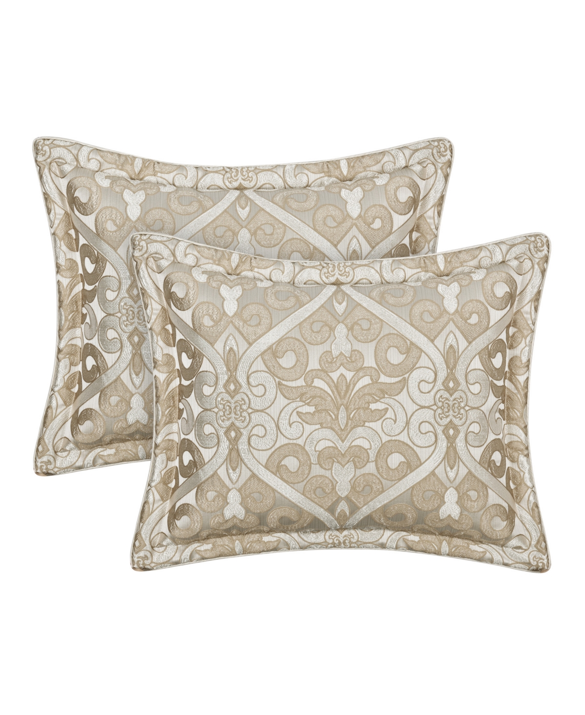 J Queen New York Amaretto Jacquard 4-Pc. Comforter Set