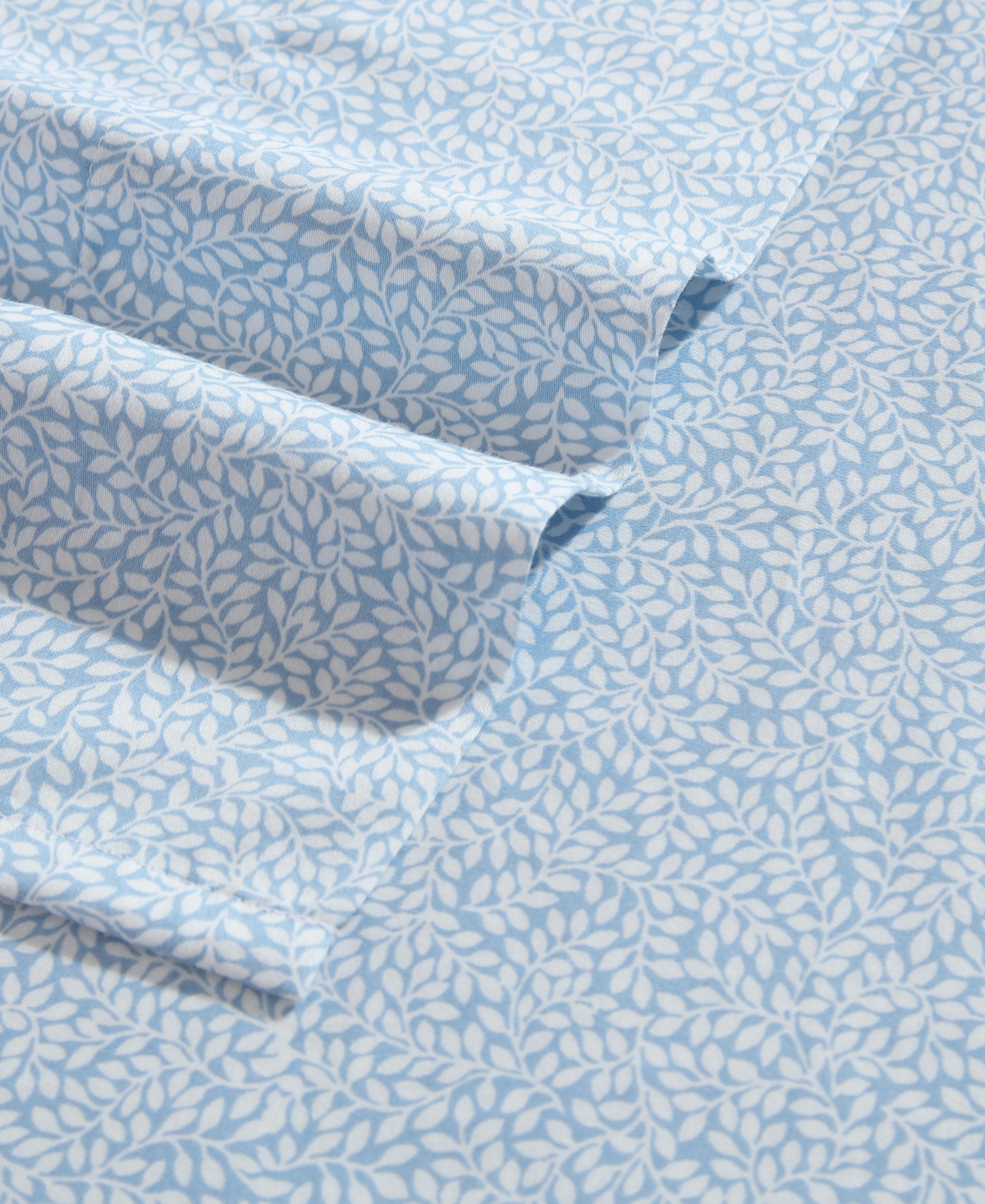 Laura Ashley 300 Thread Count Cotton Sateen 4-pc. Sheet Set, King In Blue