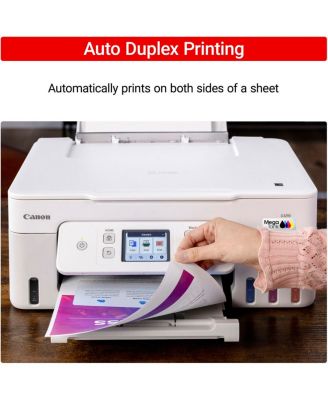 MegaTank PIXMA G3290 Wireless 3 In 1 White Printer with LCD Touchscreen