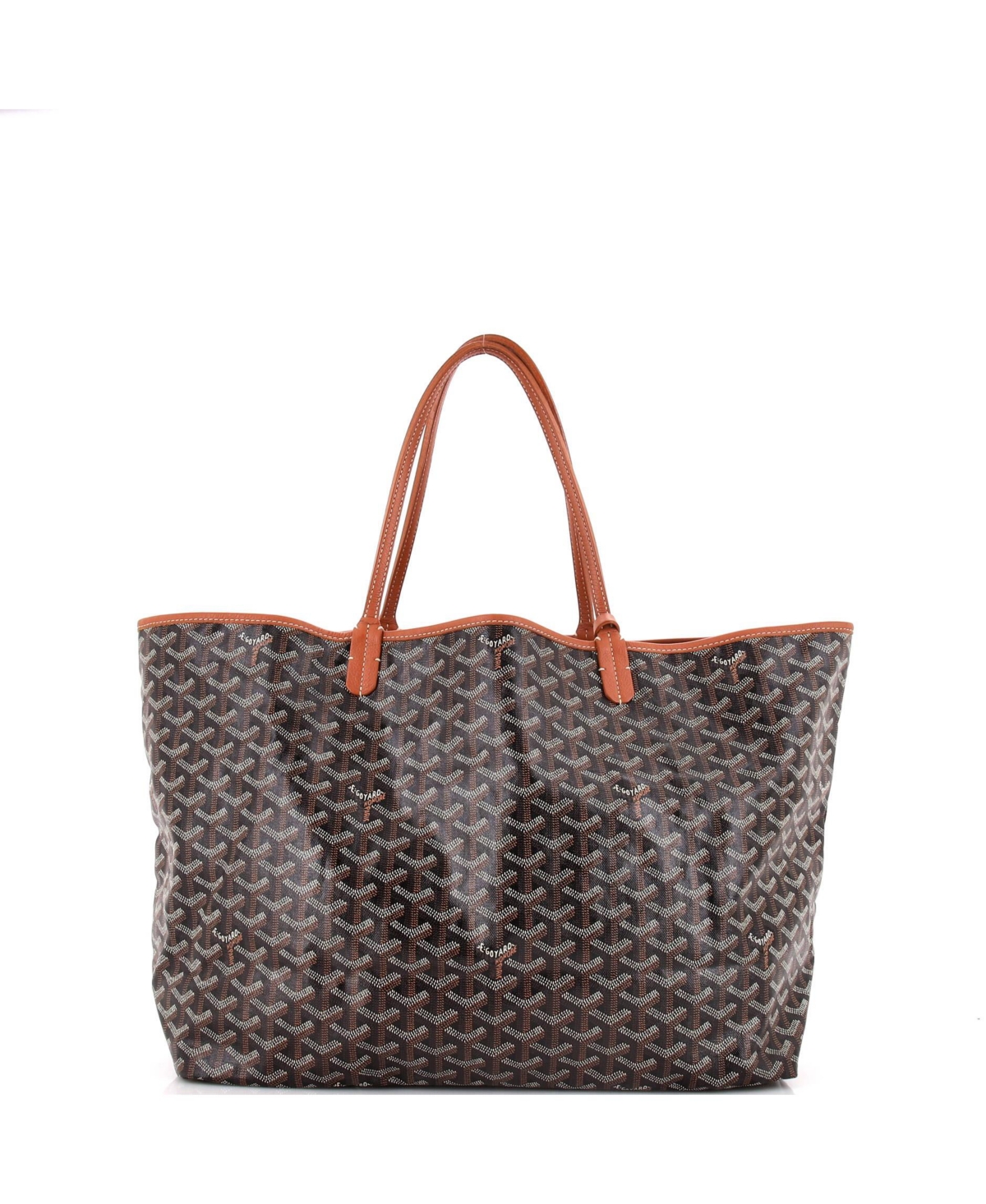 Pre-Owned Goyard Gm Saint Louis Tote Coated Canvas