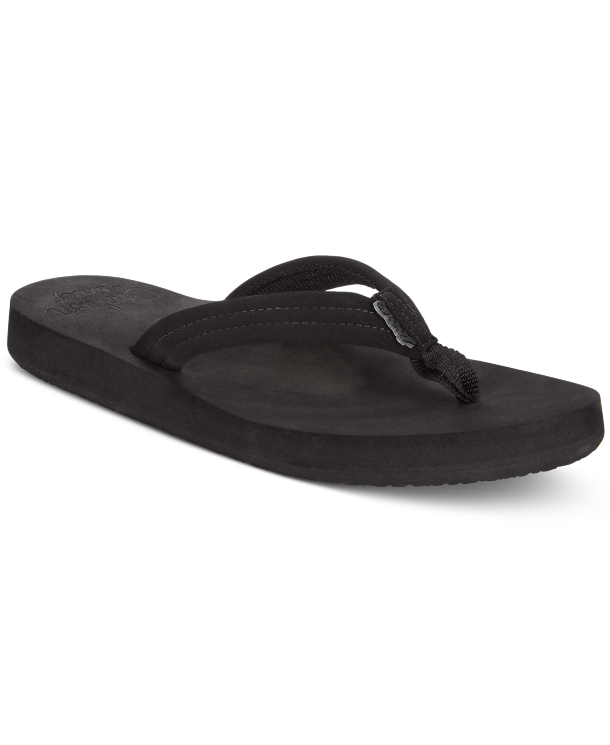 Women's Cushion Breeze Flip-Flops - Black