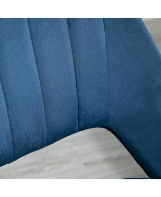 Upholste Mid-Back Home Office Desk Armless Computer Chair