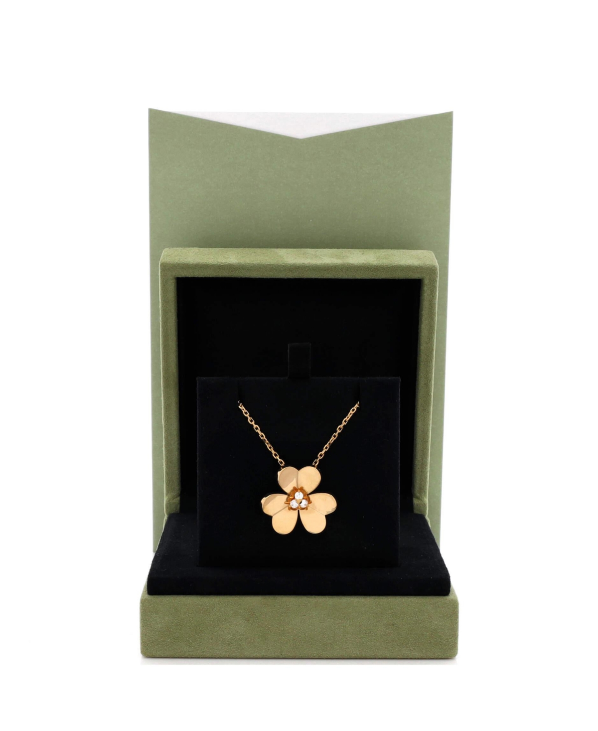 Pre-Owned Van Cleef & Arpels Frivole Pendant Necklace
