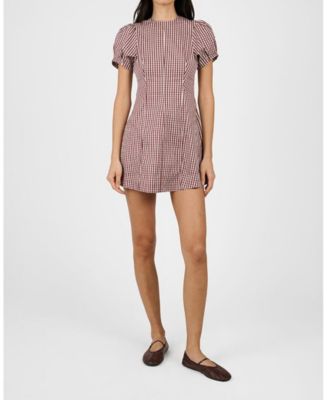 WeWoreWhat Puff Sleeve Peplum Mini Dress - Macy's