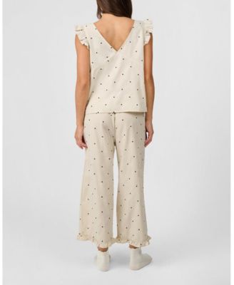 Ruffle Pull-On Pants