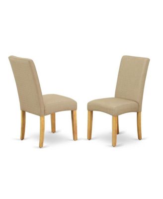 5-Piece Dining Room Set with Square Table and 4 Wooden Chairs