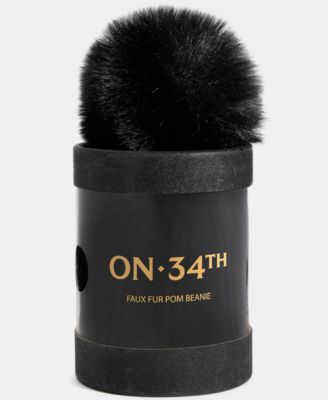 Boxed Rib-Knit Beanie