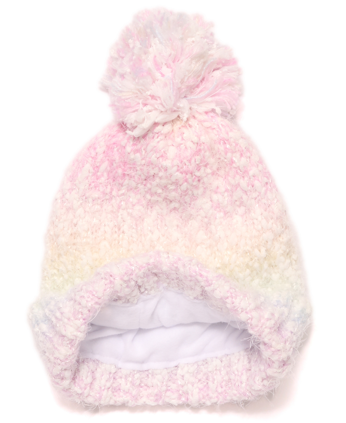 Inmocean Big Girls 3-piece Color Block Cozy Cloud Weather Beanie, Scarf And Gloves Set In Yellow