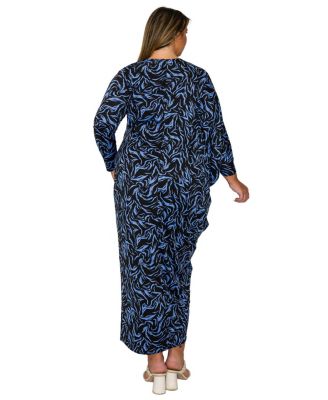 Women's Plus Size Jessica Asymmetrical Maxi Dress