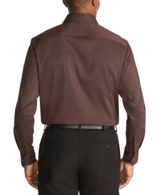 Men's Regular Fit Ultra Wrinkle Free Flex Collar Dress Shirt