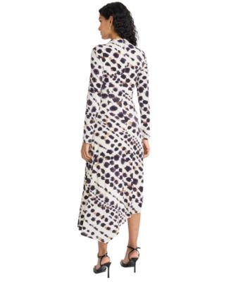 Women's Long Sleeve Midi Dresses