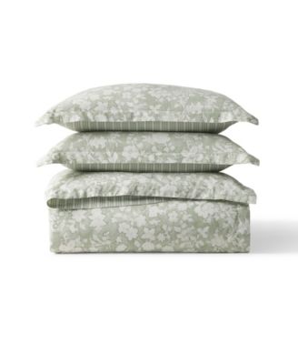 Heather Reversible 3-Pc. Duvet Cover Set, Full/Queen