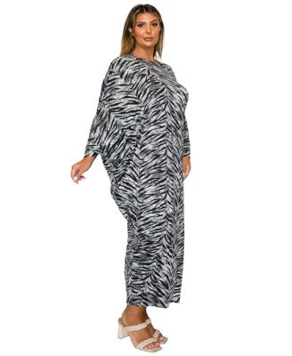 Women's Plus Size Mary J Asymmetrical Maxi Dress