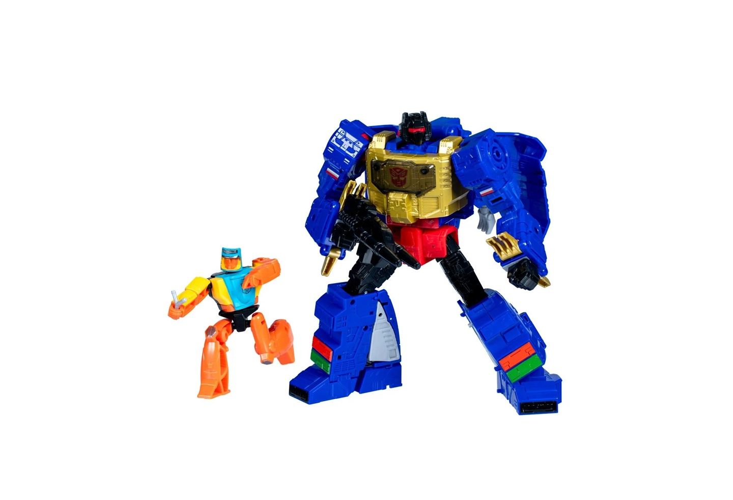 Набор из 2 фигурок Transformers Leader Class G2 Grimlock и Autobot Wheelie, 7.5 — фото 1