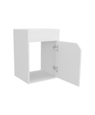 Nelson Bathroom Floating Vanity, Wenge