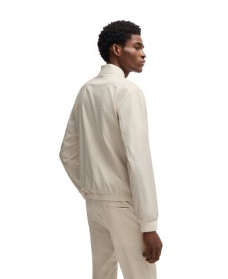 Men's Two-Way Zip Water-Repellent Packable Jacket