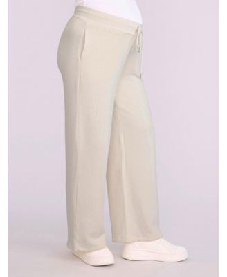 Women's Under the Belly Wide Leg Sweatpants - Motherhood Maternity
