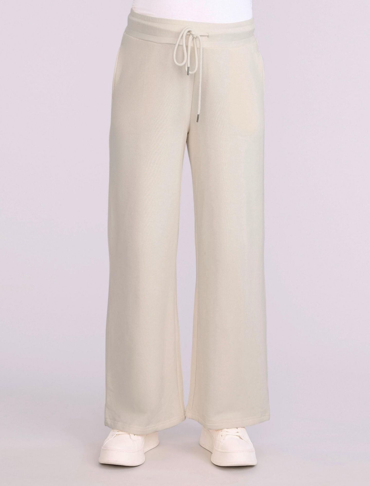 Женские брюки Motherhood Maternity Under the Belly Wide Leg Sweatpants - Motherhood, цвет: Состаренный белый — фото 3