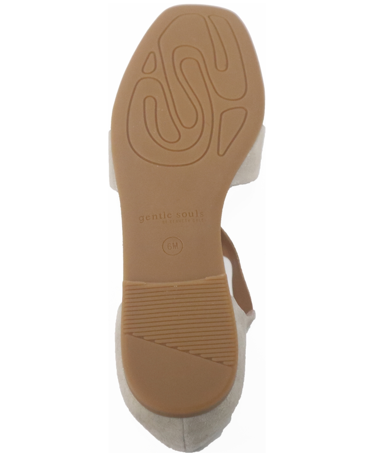 Gentle Souls Wyatt T-strap Flat In Gray